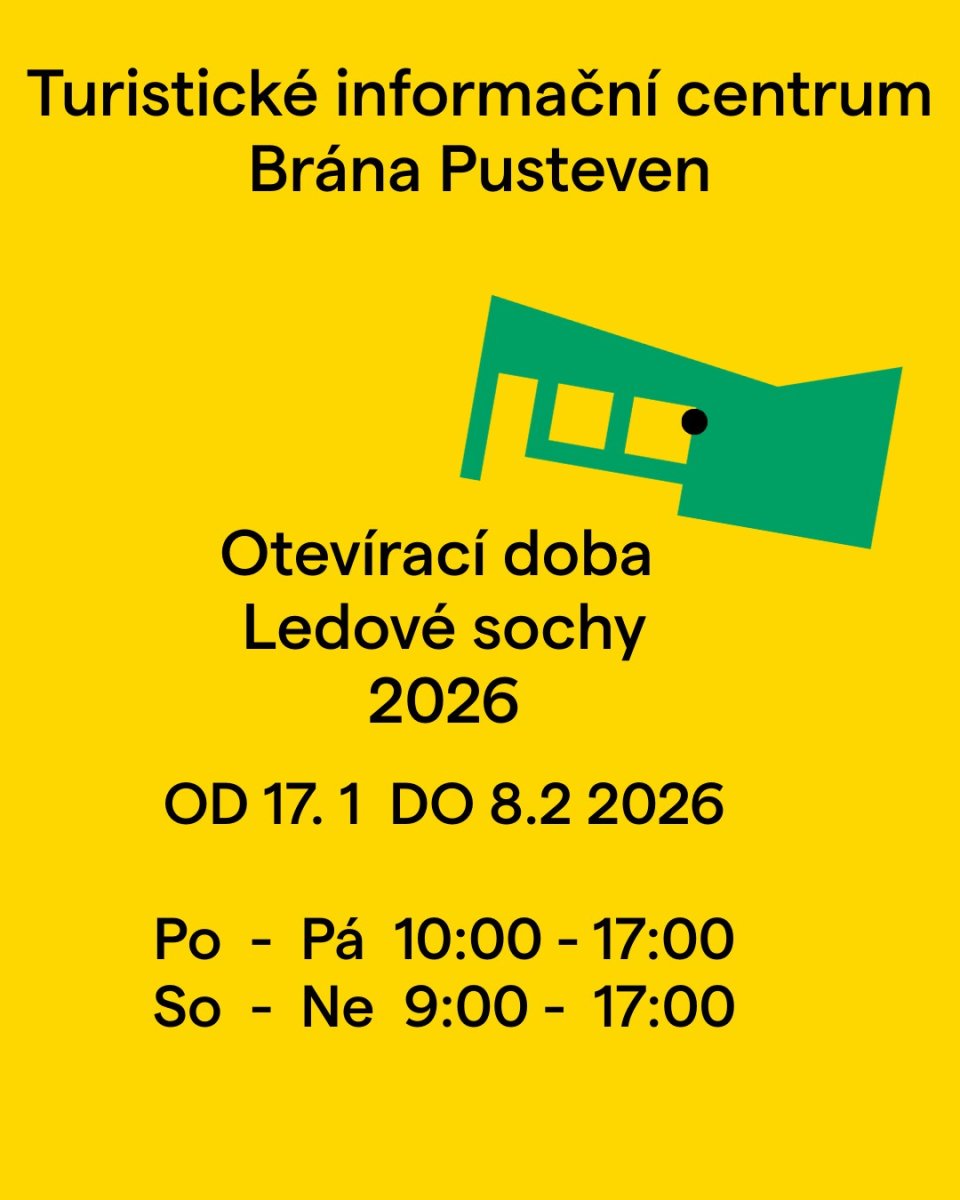 Otevírací doba Ledové sochy 2026