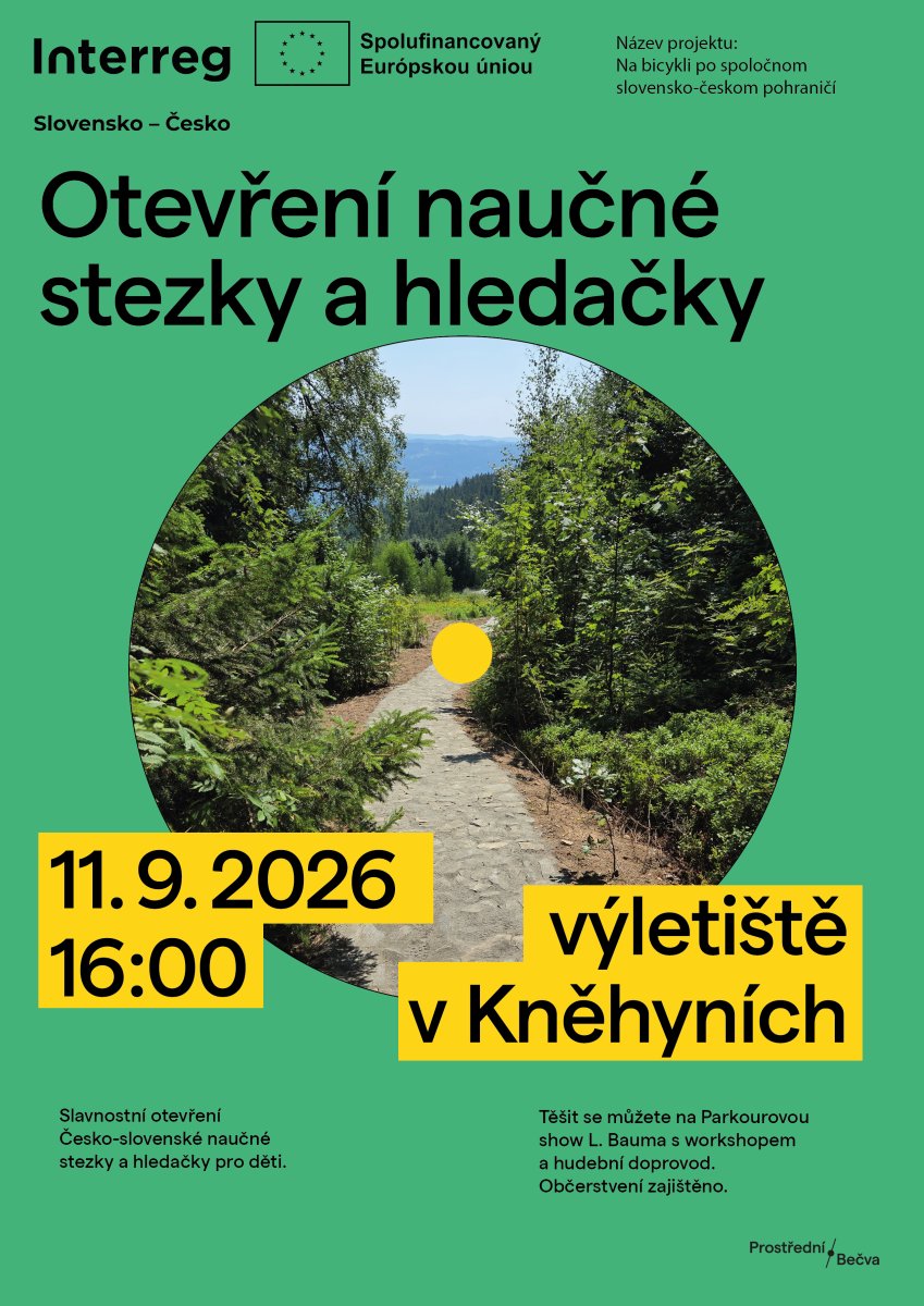 Otevření naučné stezky a hledačky